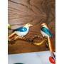 Статуэтка Тыква с веткой и парой птиц