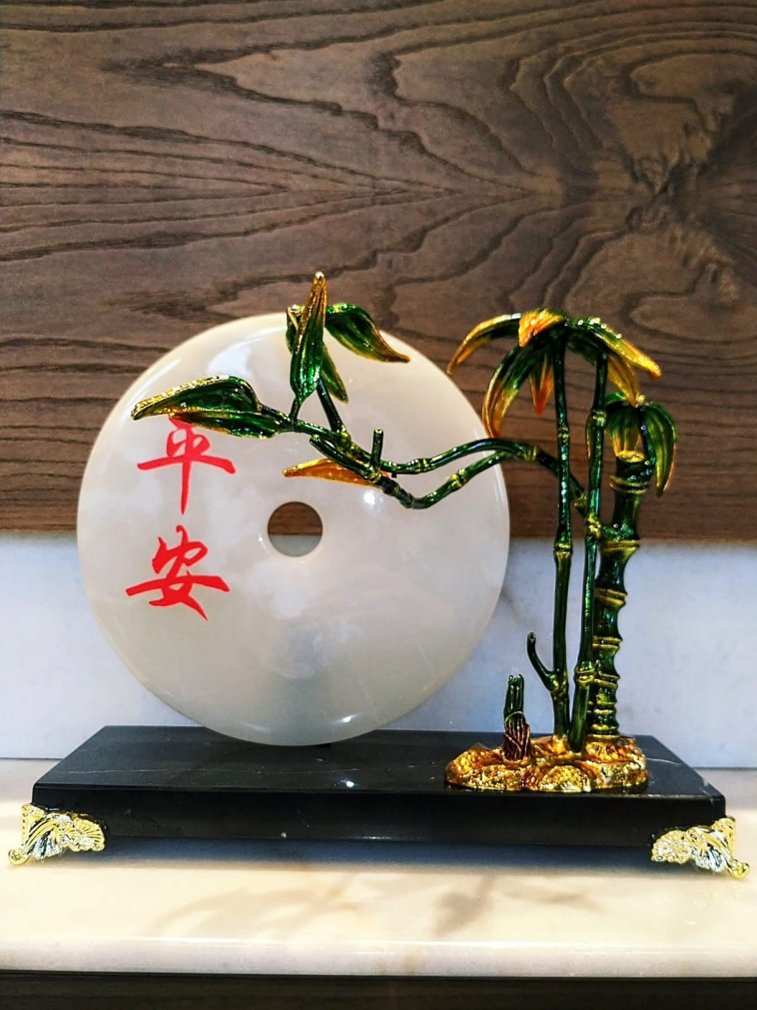 Статуэтка Стебли бамбука для здоровья и долголетия