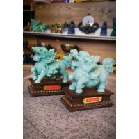 Статуэтка "Пара Цилини  - Ваш Страж Дома" из смолы (большие)