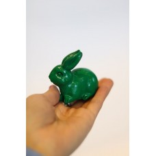 Статуэтка «Кролик зеленый» из дерева (маленький)