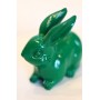 Статуэтка «Кролик зеленый» из дерева (средний)  - символ 2023 года, улучшает семейные отношения!
