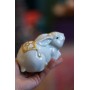 Статуэтка «Кролик» белый лежачий (фарфор) - символ 2023 года и семейной жизни!