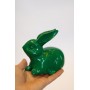 Статуэтка «Кролик зеленый» из дерева (средний)  - символ 2023 года, улучшает семейные отношения!