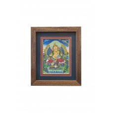 Картина "Желтый Джамбала" из Тибета