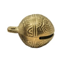 Колокольчик c Тигром из металла (большой)