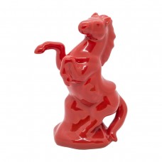 Статуэтка "Лошадь Красная" из коллекции 12 знаков гороскопа из фарфора  (маленькая)