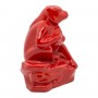 Статуэтка "Обезьяна Красная" из фарфора подарит Вам крепкое здоровье, ловкость, изобретательность в решении любых профессиональных  задач
