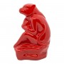 Статуэтка "Обезьяна Красная" из фарфора подарит Вам крепкое здоровье, ловкость, изобретательность в решении любых профессиональных  задач
