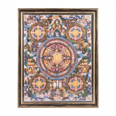 Картина Мандала пяти Будд