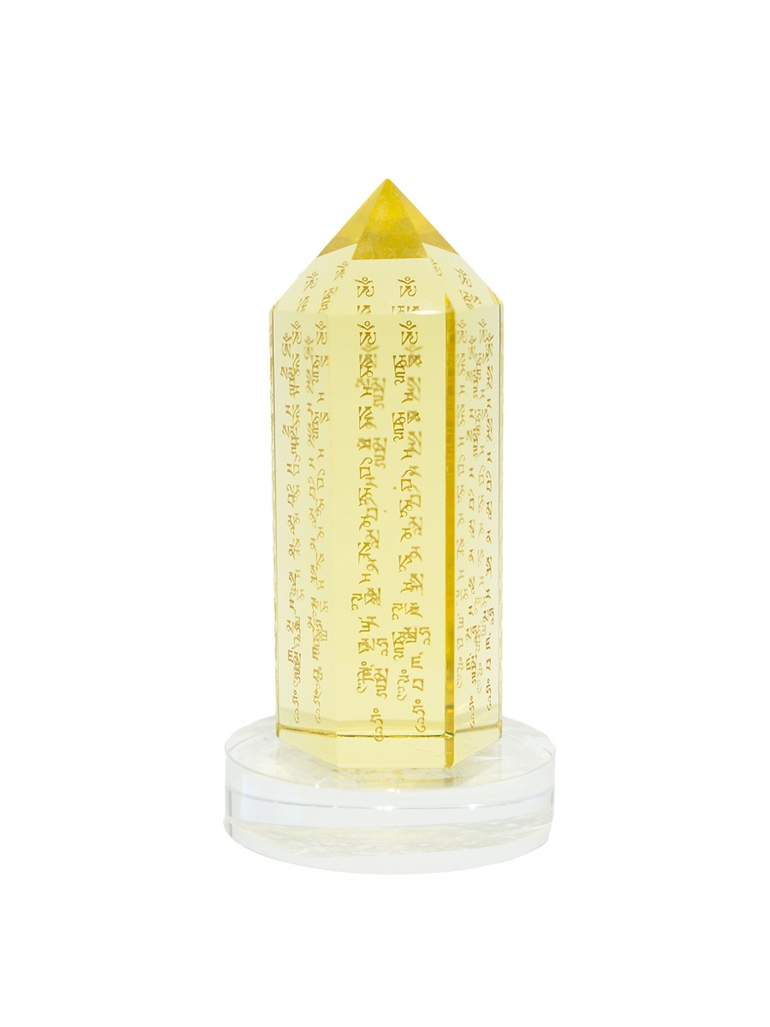 Статуэтка Желтый кристалл смантрами