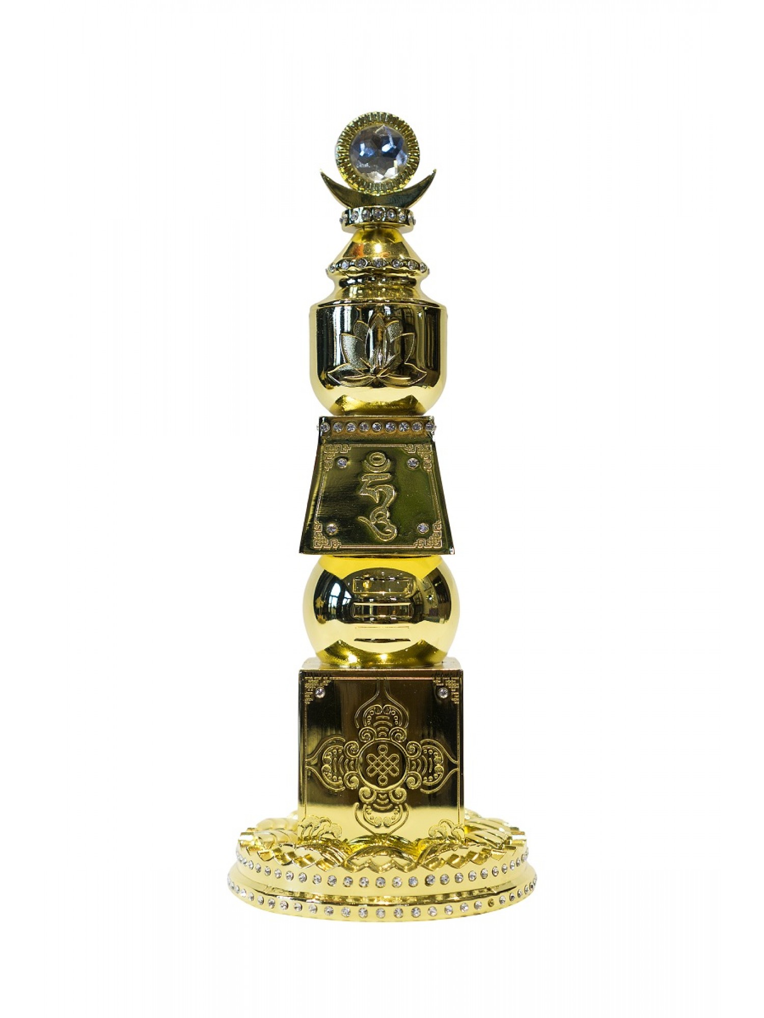 Статуэтка Пагода пяти стихий с камнем