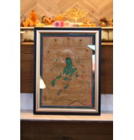 Картина "Богиня Зеленая Тара" (золотая)
