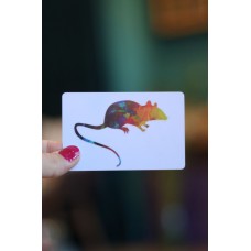 Карточка 12 животных с крысой
