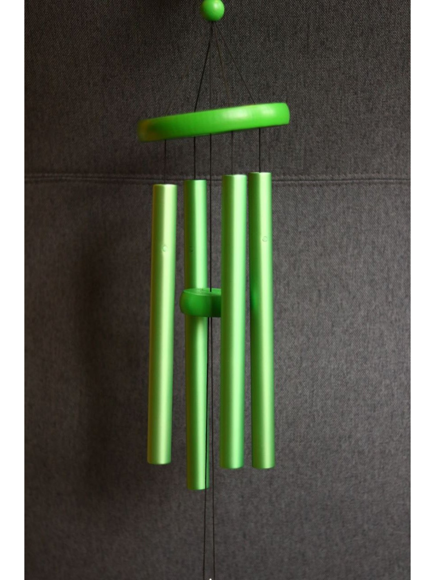 Музыка Ветра "4 трубочки" (зеленая) - универсальный корректор энергетики пространства!