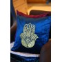 Подушка-Талисман с "Рукой Фатимы" (синяя)