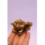 Статуэтка Денежная лягушка из бронзы мини размер