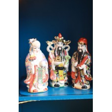 Статуэтка "Три звездных старца" керамика (цветные)