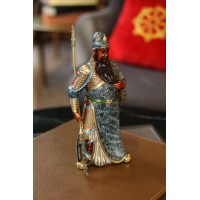 Статуэтка "Гуань-Гун - Бог Богатства и Защиты" из бронзы (большой)