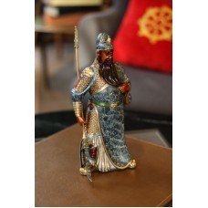 Статуэтка "Гуань-Гун - Бог Богатства и Защиты" из бронзы (большой)