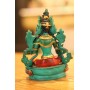 Статуэтка "Зеленая Тара" из Непала из смолы (сидящая на лотосе) дарует мудрость и исполняет желания!