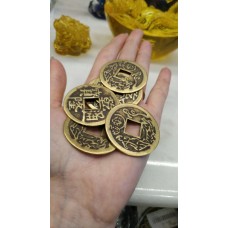Монета китайская "Богатство" с символом Дракона (металл)