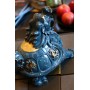 Статуэтка "Драконовая Черепаха" синяя большая (из бронзы)